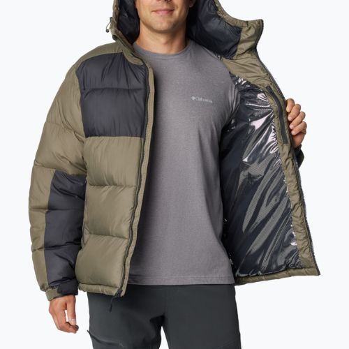 Kurtka ocieplana męska Columbia Pike Lake II Hooded stone green/ shark 397