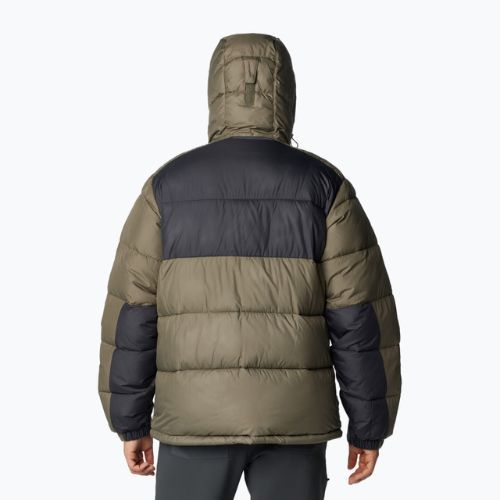 Kurtka ocieplana męska Columbia Pike Lake II Hooded stone green/ shark 397