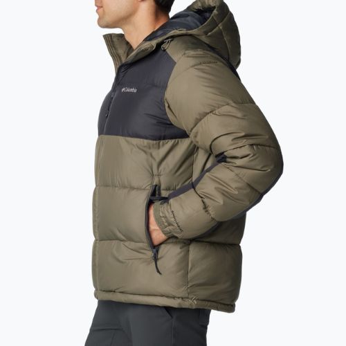 Kurtka ocieplana męska Columbia Pike Lake II Hooded stone green/ shark 397
