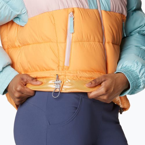 Kurtka damska Columbia Pike Lake II Cropped sunset peach/dusty pink/aqua haze