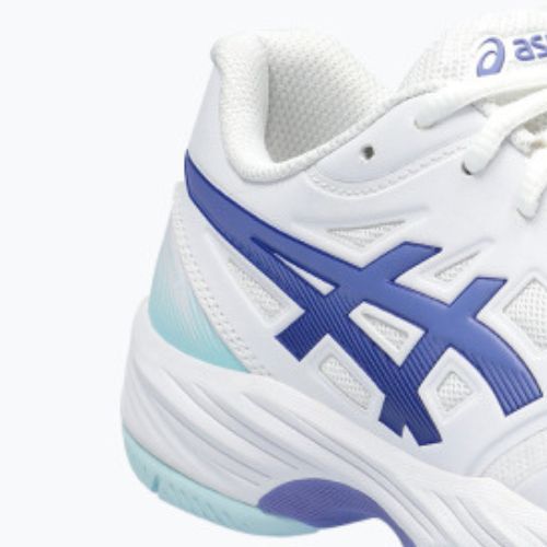 Buty do squasha damskie ASICS Gel-Court Hunter 3 W white/blue violet