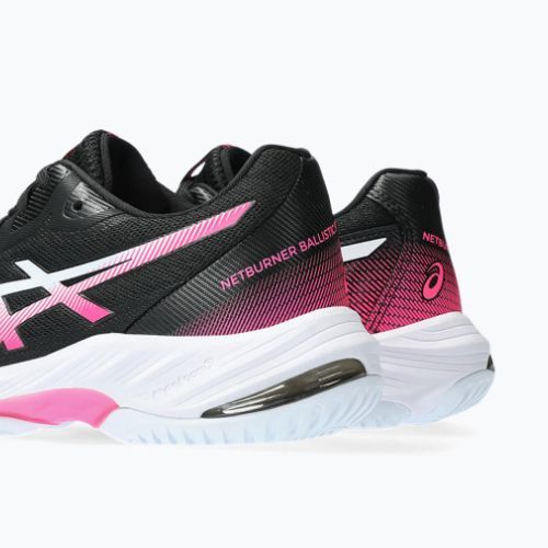 Buty damskie ASICS Netburner Ballistic FF 3 black/ hot pink