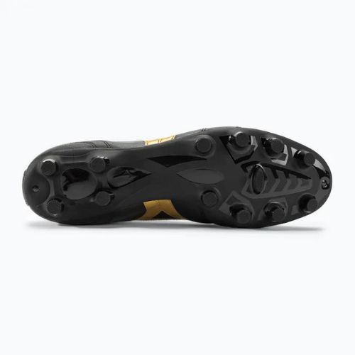 Buty piłkarskie męskie Mizuno Morelia II Club MD black/gold/dark shadow