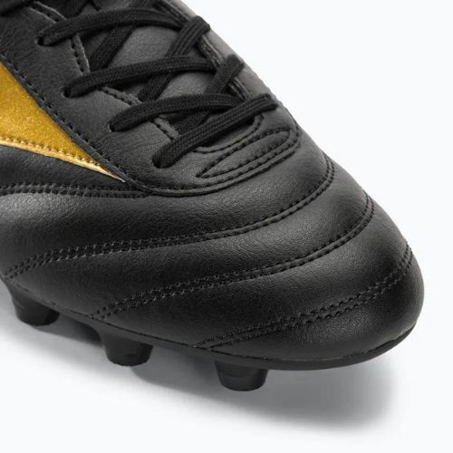 Buty piłkarskie męskie Mizuno Morelia II Club MD black/gold/dark shadow