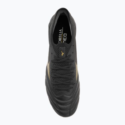 Buty piłkarskie Mizuno Morelia Neo IV Beta Elite MD black/gold/black