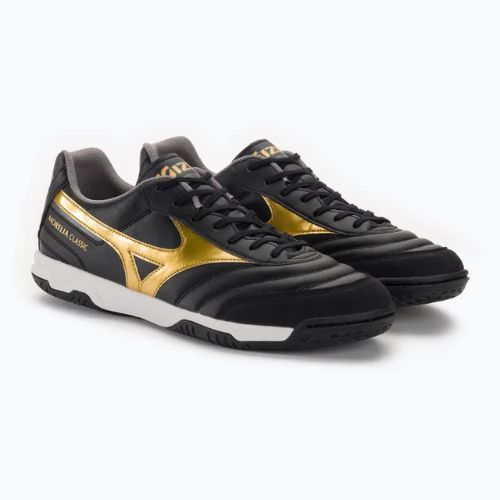 Buty piłkarskie Mizuno Morelia Sala Classic IN black/gold/dark shadow