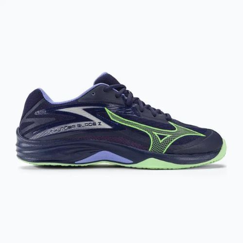 Buty do siatkówki męskie Mizuno Thunder Blade Z evening blue/tech green/ olite