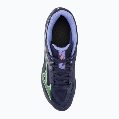 Buty do siatkówki męskie Mizuno Thunder Blade Z evening blue/tech green/ olite