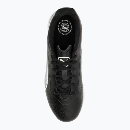 Buty piłkarskie dziecięce PUMA King Match IT puma black/puma white