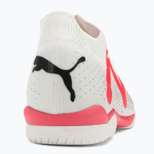 Buty piłkarskie męskie PUMA Future Match IT puma white/puma black/fire orchid