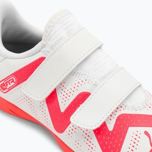 Buty piłkarskie dziecięce PUMA Future Play IT V puma white/fire orchid