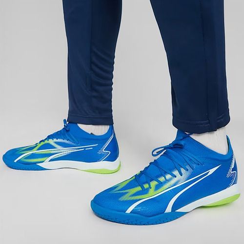 Buty piłkarskie męskie PUMA Ultra Match IT ultra blue/puma white/pro green