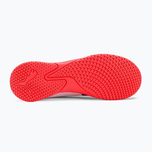Buty piłkarskie dziecięce PUMA Ultra Play IT puma white/puma black/fire orchid