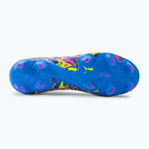 Buty piłkarskie męskie PUMA Future Ultimate Energy FG/AG ultra blue/yellow alert/luminous pink