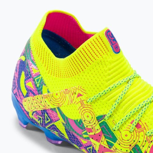 Buty piłkarskie męskie PUMA Future Ultimate Energy FG/AG ultra blue/yellow alert/luminous pink