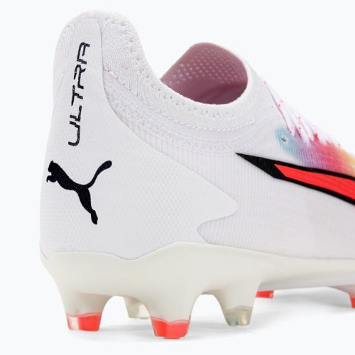 Buty piłkarskie męskie PUMA Ultra Ultimate FG/AG puma white/puma black/fire orchid