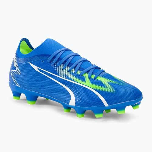 Buty piłkarskie męskie PUMA Ultra Match FG/AG ultra blue/puma white/pro green