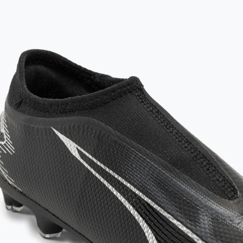 Buty piłkarskie dziecięce PUMA Ultra Match LL FG/AG puma black/asphalt