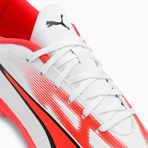Buty piłkarskie męskie PUMA Ultra Play TT puma white/puma black/fire orchid