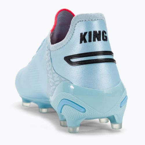 Buty piłkarskie męskie PUMA King Ultimate FG/AG silver sky/puma black/fire orchid