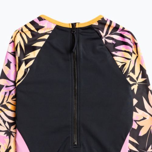 Strój kąpielowy jednoczęściowy dziecięcy ROXY Active Joy antracite zebra jungle girl
