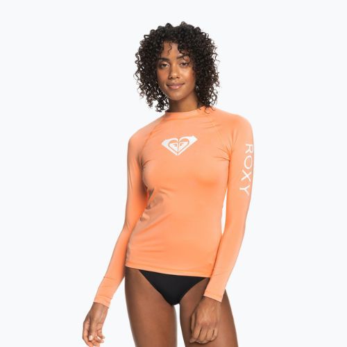 Longsleeve do pływania damski ROXY Whole Hearted papaya punch