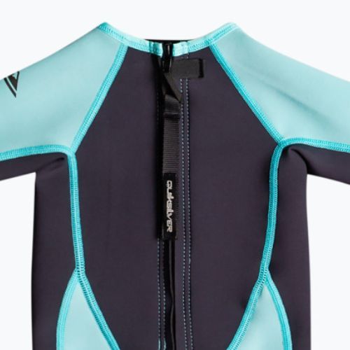 Pianka do pływania dziecięca Quiksilver 1,5 mm Toddler Back Zip Springsuit black/jet black/blue