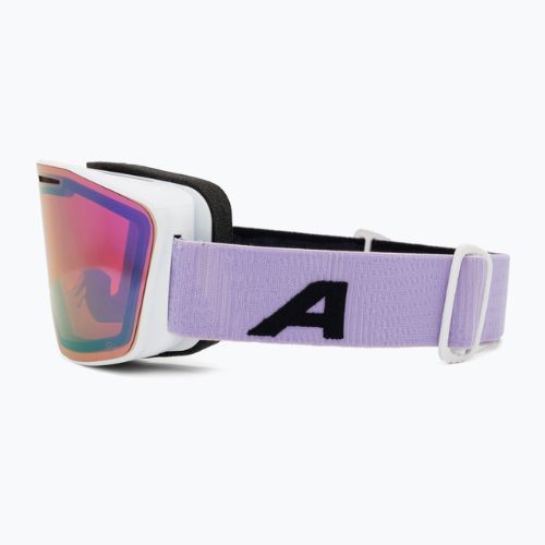 Gogle narciarskie Alpina Nendaz Q-Lite white/lilac matt/lavender