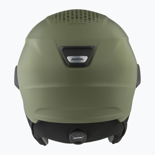Kask narciarski Alpina Alto Q-Lite olive matt