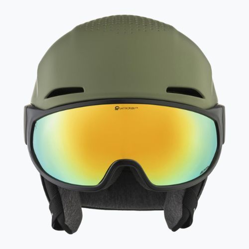 Kask narciarski Alpina Alto Q-Lite olive matt