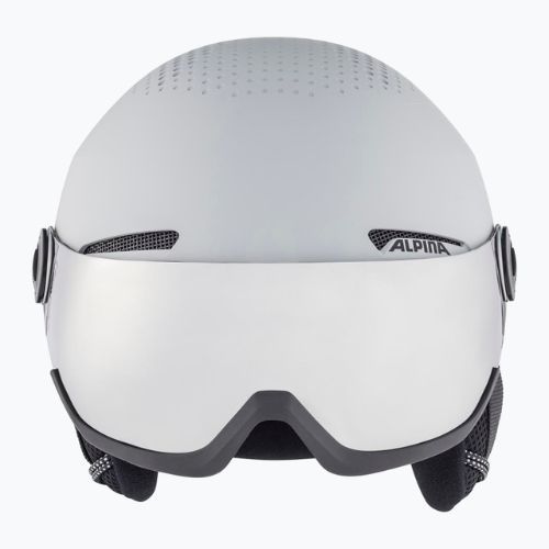 Kask narciarski Alpina Arber Visor Q-Lite grey matt