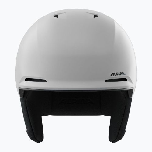 Kask narciarski Alpina Brix white/ metallic matt