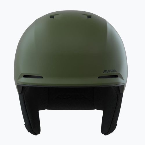 Kask narciarski Alpina Brix olive matt