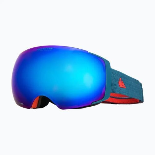 Gogle snowboardowe Quiksilver Greenwood S3 majolica blue/clux red mi