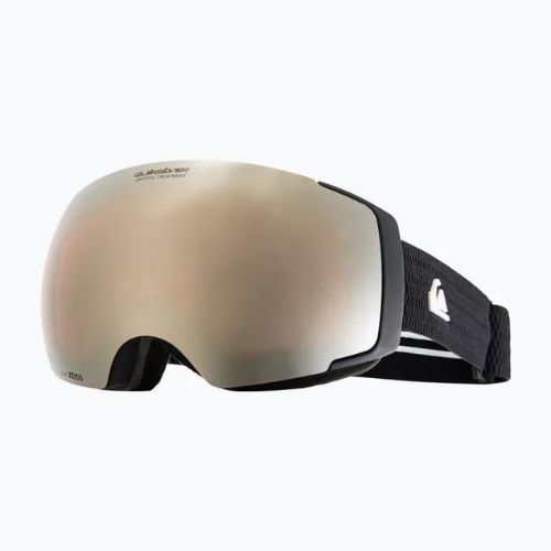 Gogle snowboardowe Quiksilver Greenwood black/clux ml silver