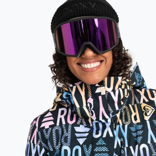 Gogle snowboardowe damskie ROXY Izzy sapin/purple ml