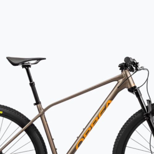 Rower górski Orbea Alma H10 Eagle 2023 taupe brown/mango