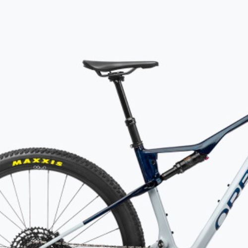 Rower górski Orbea Oiz M20 2023 halo silver/blue carbon view