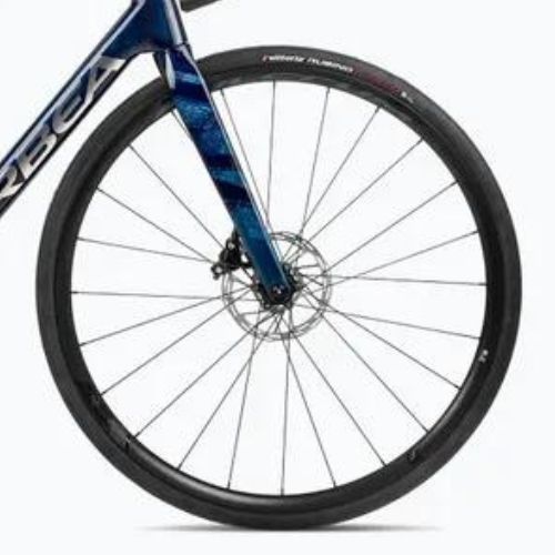 Rower szosowy Orbea Orca M31e Team 2023 blue carbon view/titan