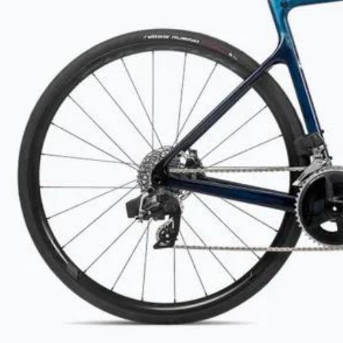 Rower szosowy Orbea Orca M31e Team 2023 blue carbon view/titan