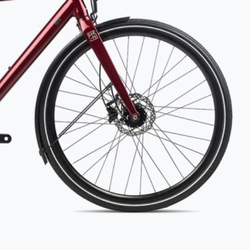 Rower miejski Orbea Carpe 15 2023 metallic dark red