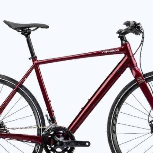 Rower miejski Orbea Vector 10 2023 metallic dark red