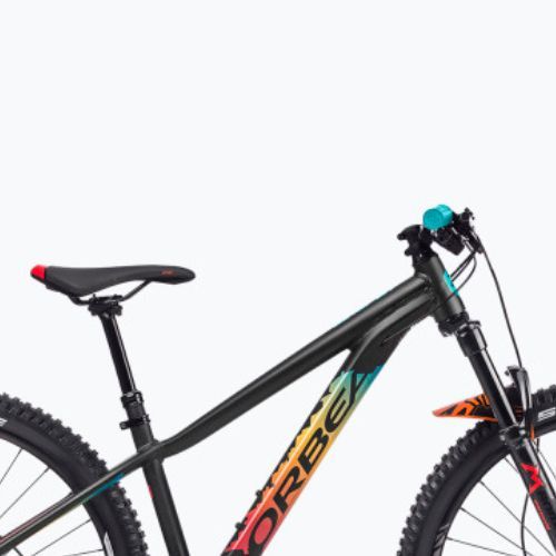 Rower dziecięcy Orbea Laufey 27 H10 2023 black matt/rainbow