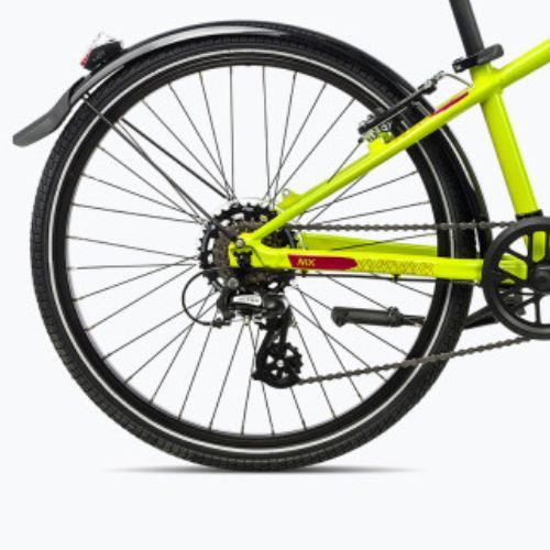 Rower dziecięcy Orbea MX 24 Park 2023 lime green/watermelon red