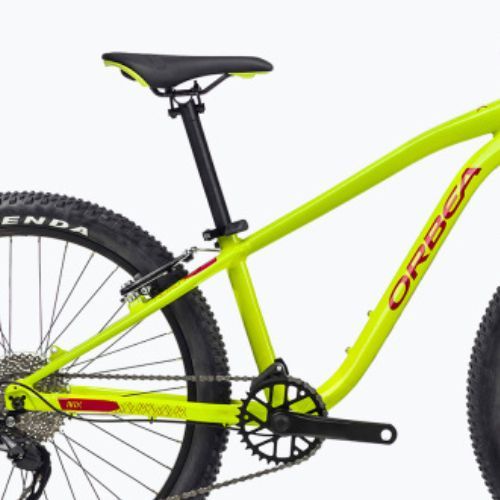 Rower dziecięcy Orbea MX 24 Team 2023 lime green/watermelon red