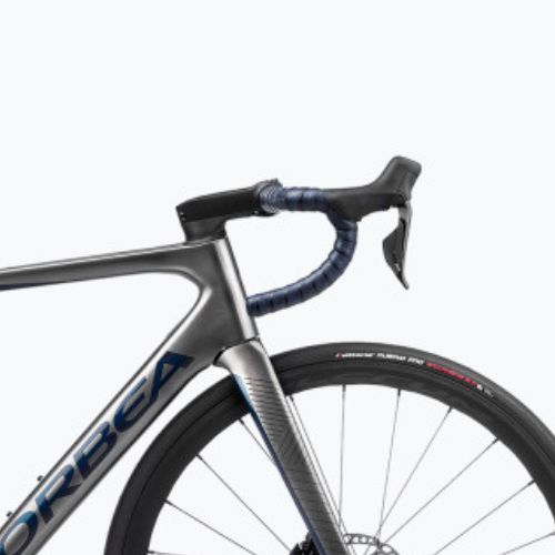 Rower szosowy Orbea Orca M30i LTD PWR 2023 glitter anthracite/blue carbon view