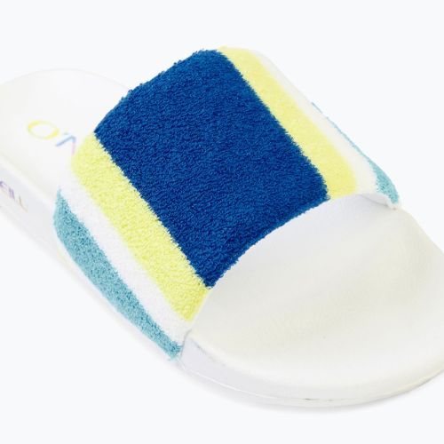 Klapki damskie O'Neill Brights Slides blue towel stripe