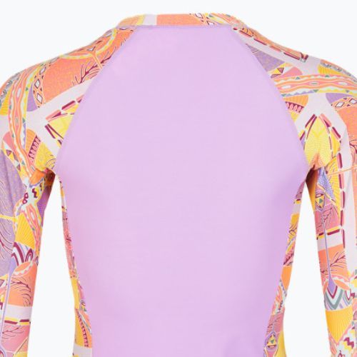 Longsleeve do pływania damski O'Neill Anglet Skin yellow scarf print