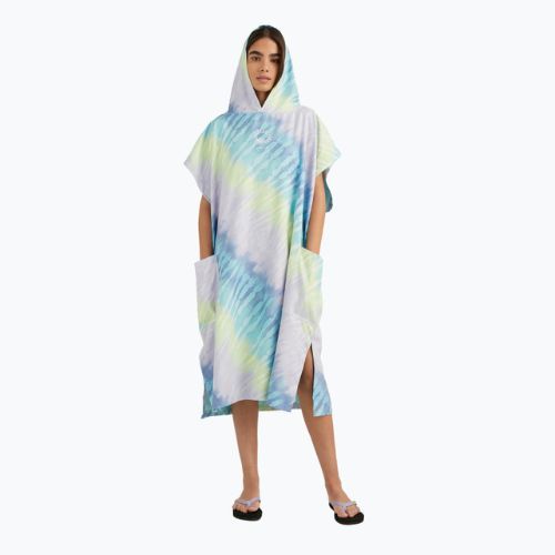 Ponczo damskie O'Neill Quick Dry Jack's blue tie dye