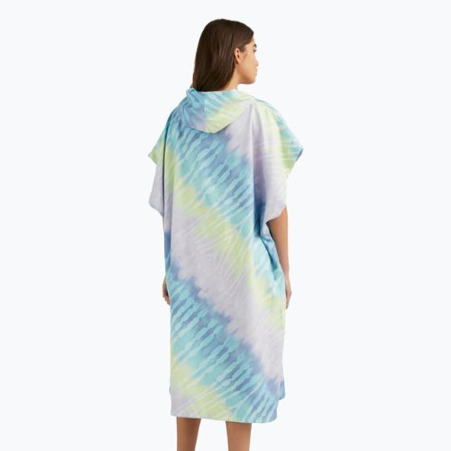 Ponczo damskie O'Neill Quick Dry Jack's blue tie dye